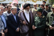 راهپیمایی مردم کرج در حمایت از واکنش ایران در عملیات وعده صادق