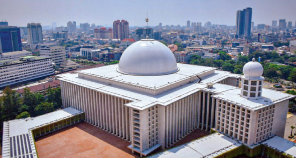 «استقلال» اندونزی، هشتمین مسجد بزرگ جهان+عکس