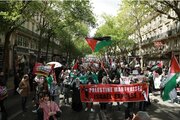 اعتراض در پاریس علیه نژادپرستی و اسلام هراسی به دلیل جنگ غزه
