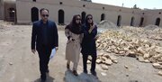 بازدید مدیرکل امور بانوان استانداری سیستان و بلوچستان از بنای تاریخی ملک