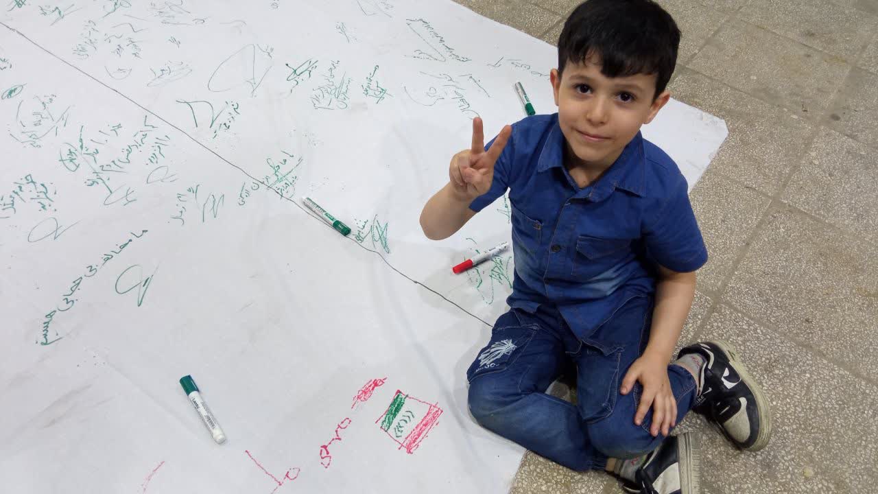 تداوم پویش مردمی گیلان در حمایت از نیروهای نظامی کشور