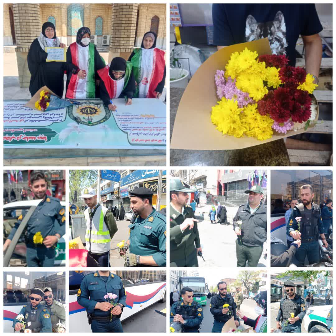 تداوم پویش مردمی گیلان در حمایت از نیروهای نظامی کشور