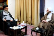 دیدار رئیس شورای سیاستگذاری ائمه جمعه کشور با آیت الله نورمفیدی