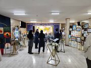 نمایش آثارهنری جشنواره قصص قرآنی در مشهد