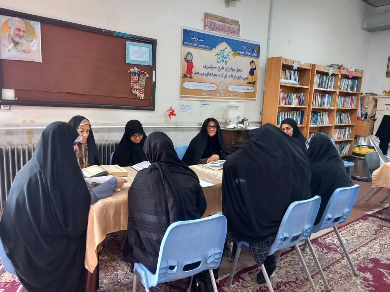 برگزاری کلاس حفظ قرآن کریم ویژه خواهران در کانون باقرالعلوم (ع) کرمانشاه