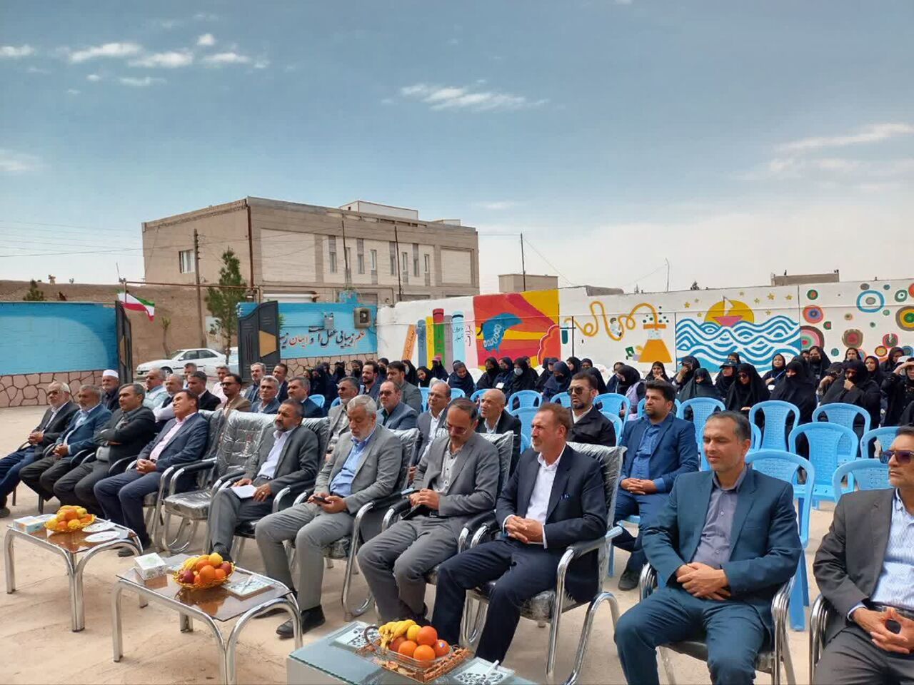 افتتاح مدرسه ۶ کلاسه در نشتیفان خواف