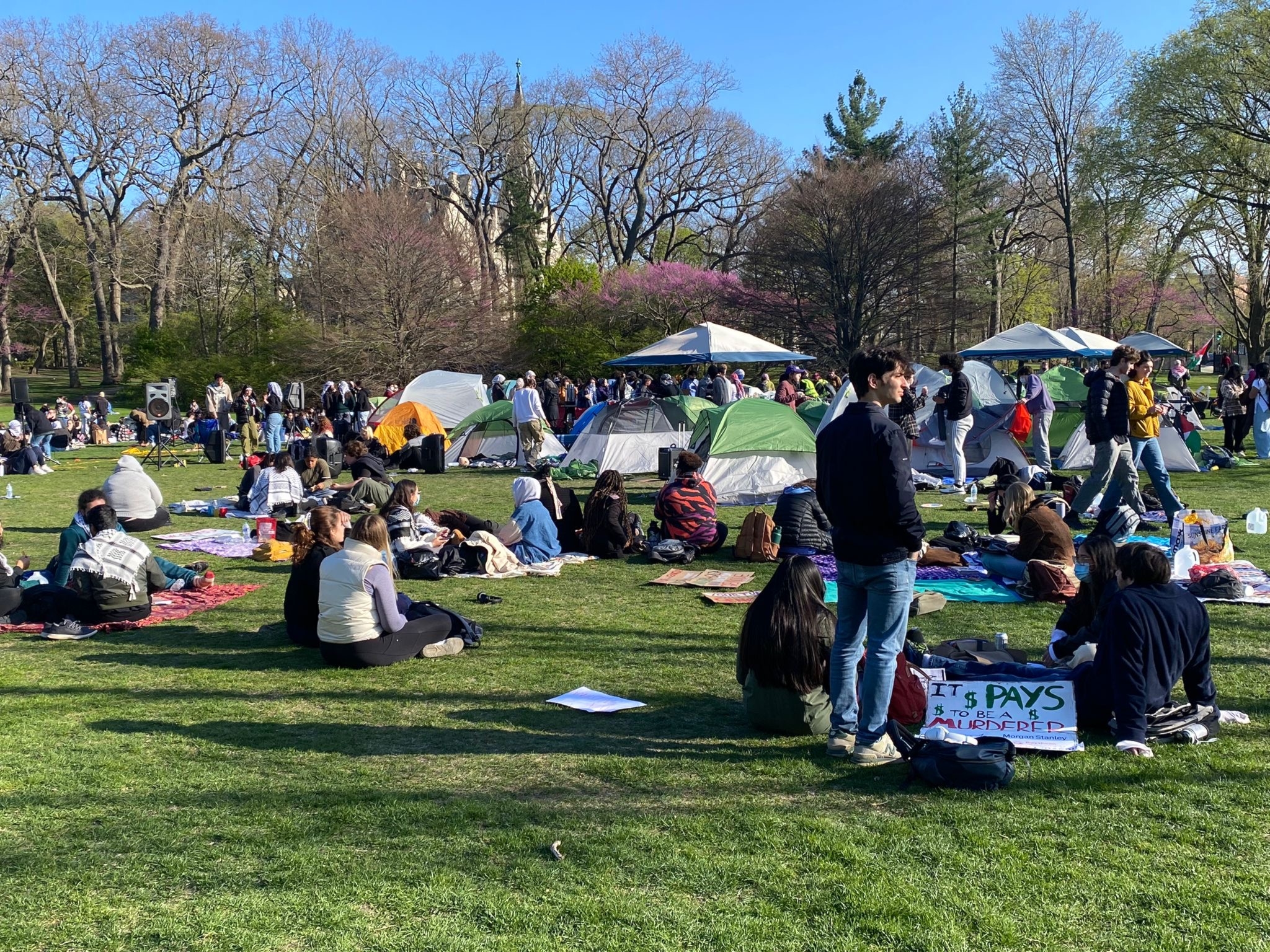 انتفاضه دانشگاههای آمریکا در حمایت از غزه؛ از لس آنجلس تا آتلانتا