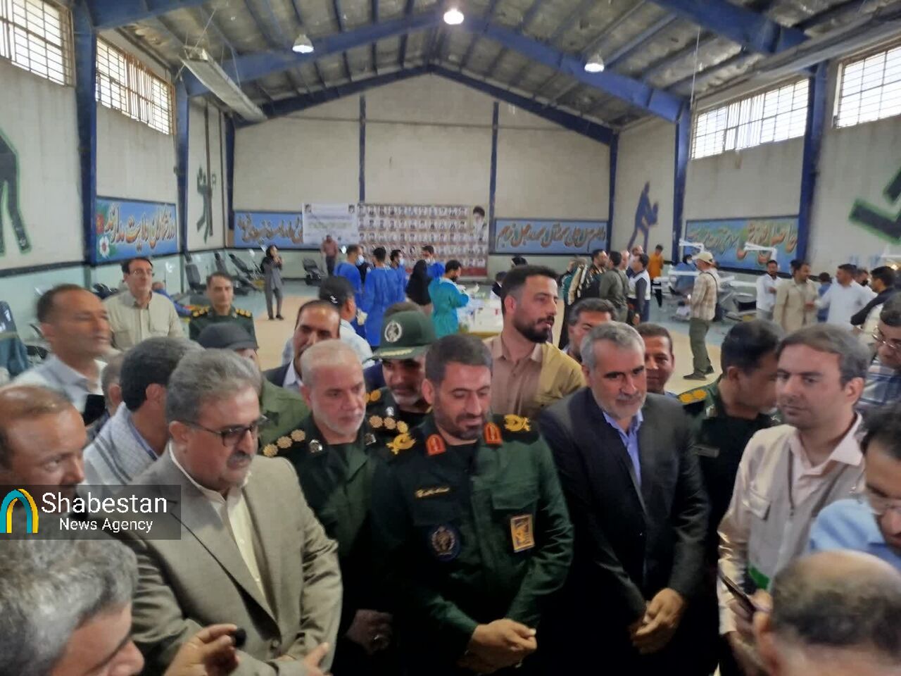 بیمارستان صحرایی در منطقه محروم «میربگ» شهرستان دلفان برپا شد