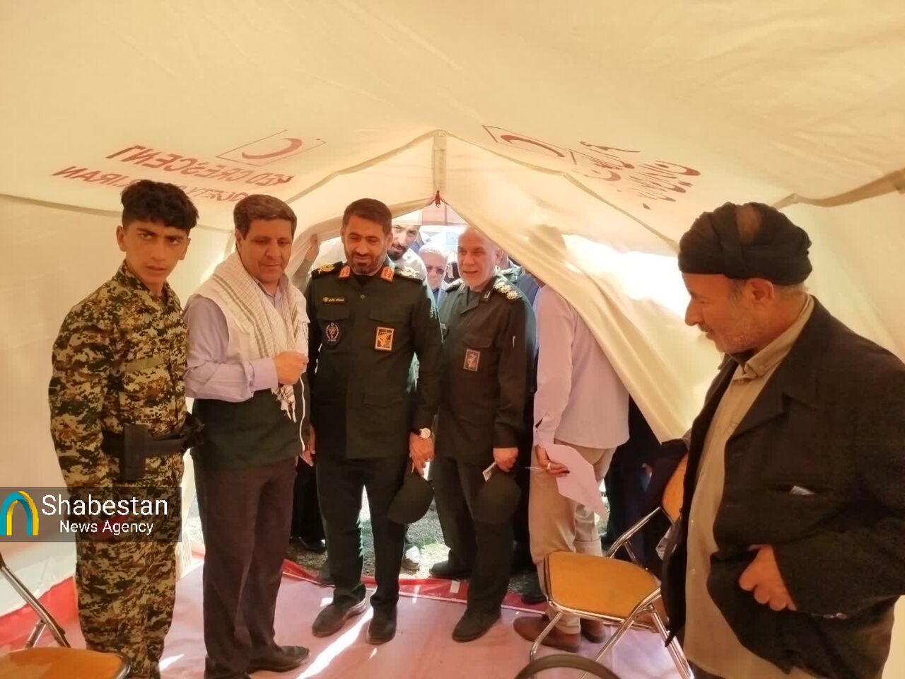 بیمارستان صحرایی در منطقه محروم «میربگ» شهرستان دلفان برپا شد