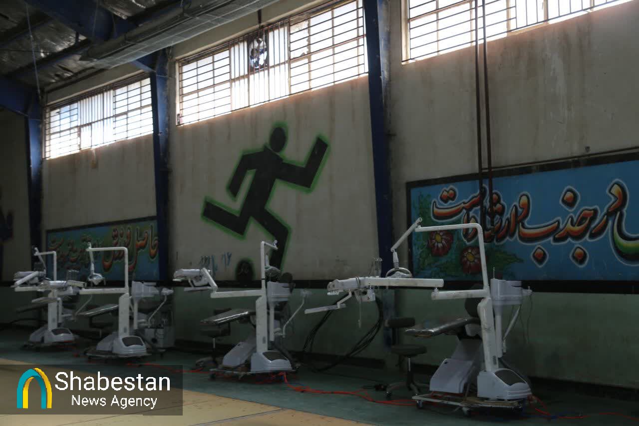 بیمارستان صحرایی در منطقه محروم «میربگ» شهرستان دلفان برپا شد