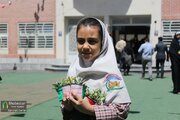 عکس | تور مدرسه‌گردی خبرنگاران در حاشیه شهر مشهد