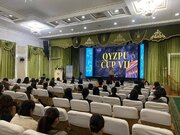 رقابت دانشجویان قزاقی در المپیاد زبان فارسی دانشگاه‌های آلماتی