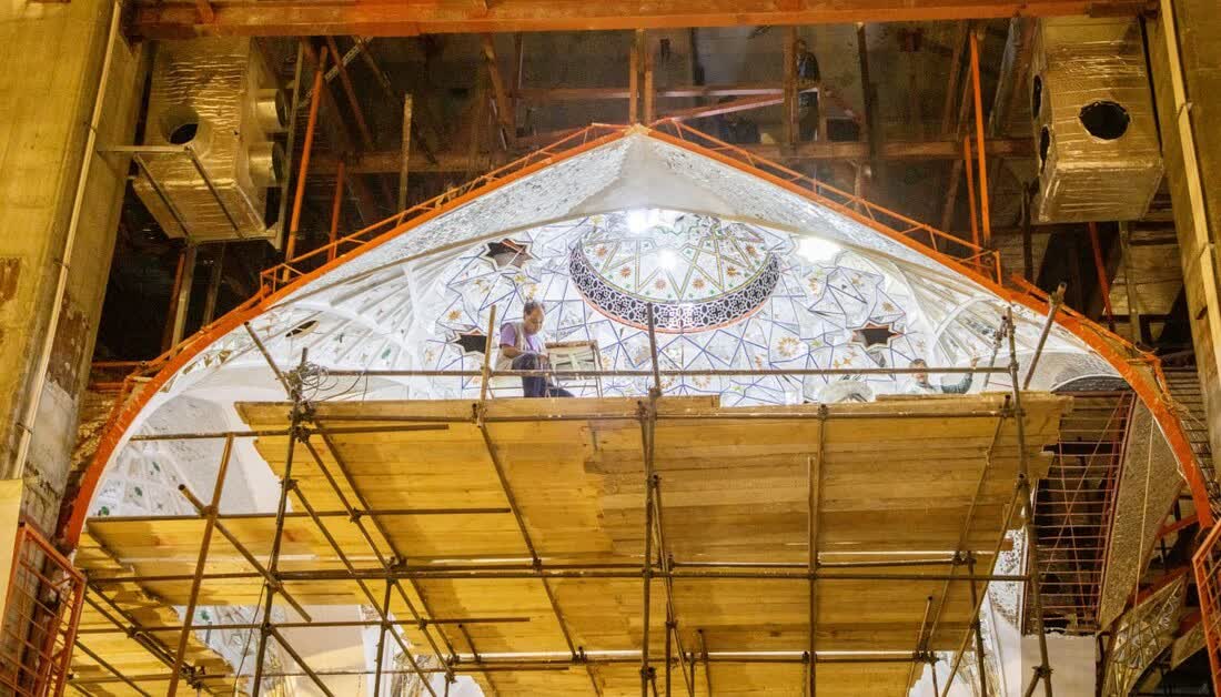 ساخت ۴ شبستان جدید در طرح توسعه حرم امام حسین(ع)