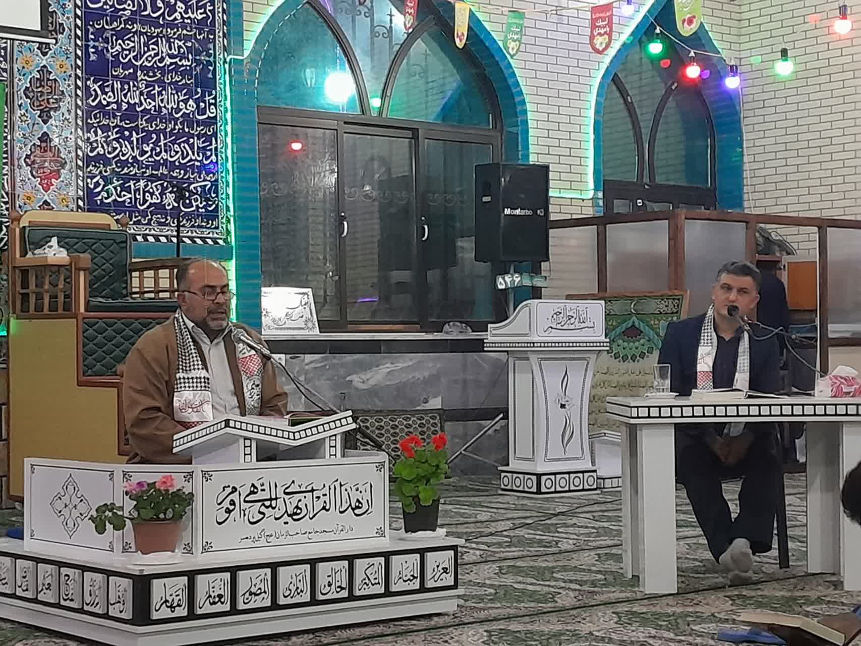 برگزاری محافل قرآنی در کانون المهدی سنگر