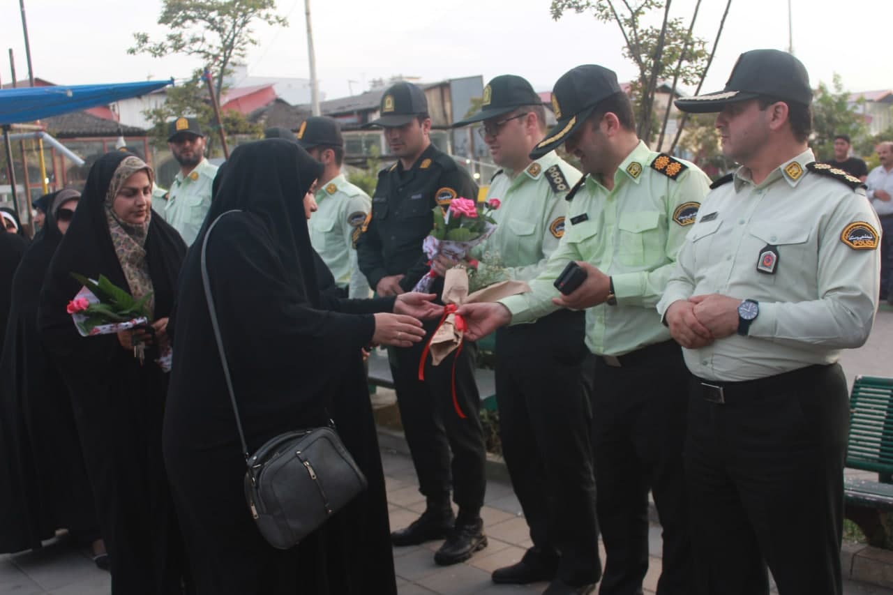 همایش پیادهروی عفاف و حجاب در آستارا برگزار شد