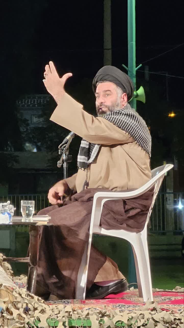 شبی پر ستاره در نجف ایران