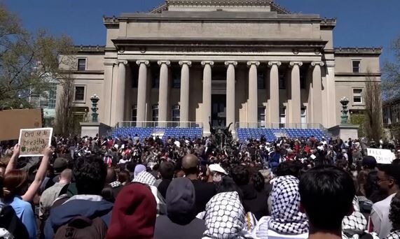 گسترش اعتراضات دانشگاهی؛ فریاد «زنده باد فلسطین» در دانشگاه‌های مکزیک و سوئیس