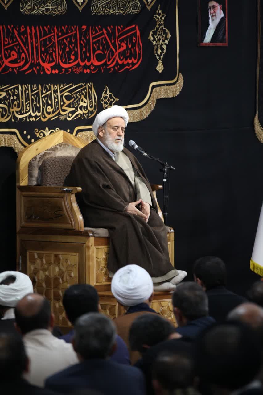 حال و هوای حسینیه اعظم زنجان در آستانه سالروز شهادت امام جعفر صادق(ع)