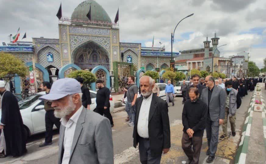 عزاداری سالروز شهادت امام جعفر صادق(ع) در آستانه اشرفیه