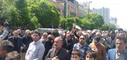 تشییع پیکر مطهر سردار مجید ایافت در مشهد