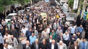 فضای شهر ورامین امروز عطر آگین شهید دفاع مقدس شد