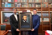 اهدای آثار نفیس ایرانی به دانشگاه اسلامی مسکو