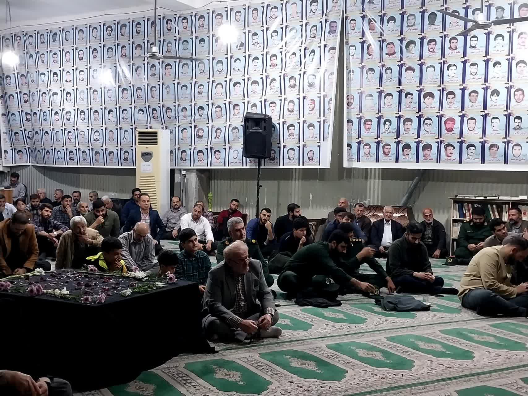 وقتی «حجت» به یادواره شهدای الی بیت المقدس رسید