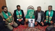 دیدار خانواده شهید رحیمی با کاروان سفیران کریمه اهل بیت(س) در کرمانشاه