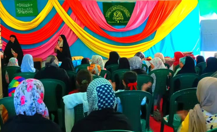 برگزاری جشن بزرگ دخترانه با پیوند مسجد ومدرسه در کانون طلایه داران
