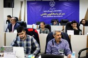رصد انتخابات توسط خبرنگاران در اتاق وضعیت فرمانداری مشهد