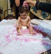پانزدهمین جشنواره گل غلتان در دامغان  به کارخود پایان داد