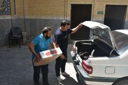 توزیع ۱۰۰۰ بسته گوشت به همت کانون های مساجد گلستان