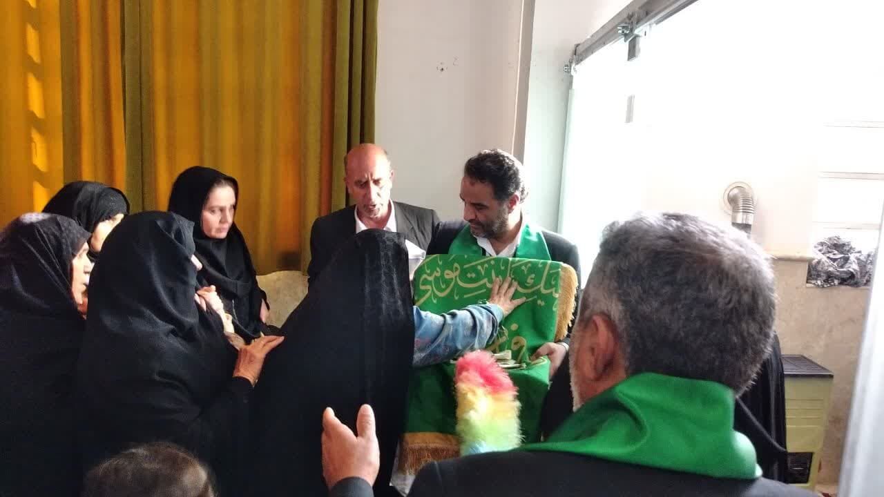 عطر حرم حضرت معصومه (س) در امامزاده مهدی(ع) هرسین