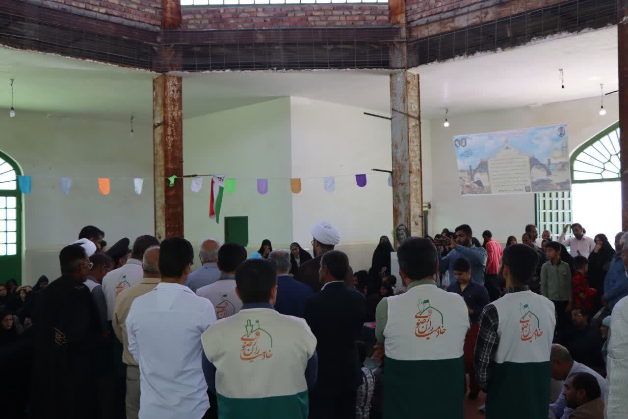 کاروان زیر سایه خورشید به شهرستان کهنوج رسید