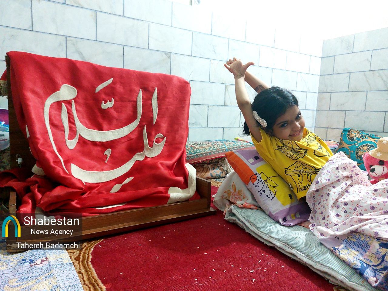 روز متفاوت دختر برای رقیهی جانباز حادثه تروریستی کرمان