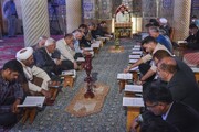 محفل قرآنی در مسجد تاریخی شیراز