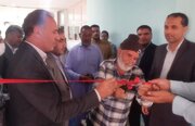 افتتاح مدرسه ۲ کلاسه خیرساز در روستای محمدآباد خواف
