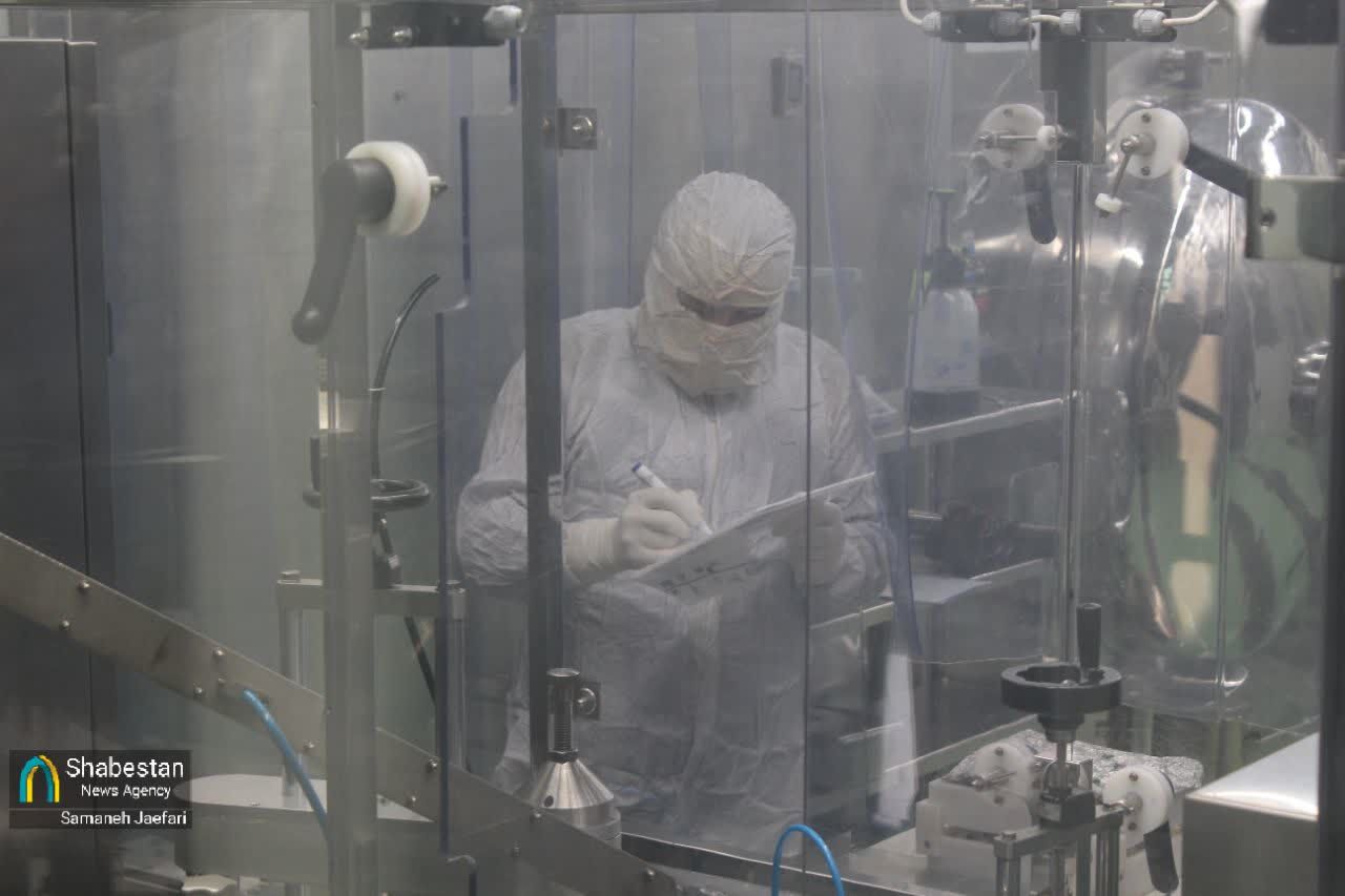 افتتاح خط تولید قطرههای چشمی در مشهد
