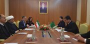 ملاقات رئیس سازمان فرهنگ و ارتباطات اسلامی ایران با وزیر فرهنگ ترکمنستان