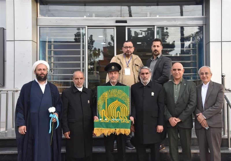 برگزاری جشن شکرانه سلامت بیماران با حضور خادمان حرم رضوی در سمنان