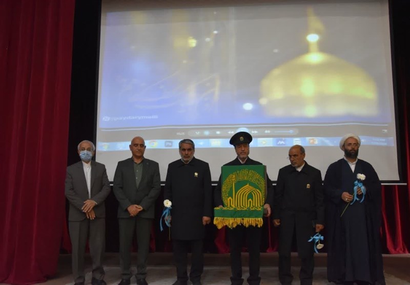 برگزاری جشن شکرانه سلامت بیماران با حضور خادمان حرم رضوی در سمنان