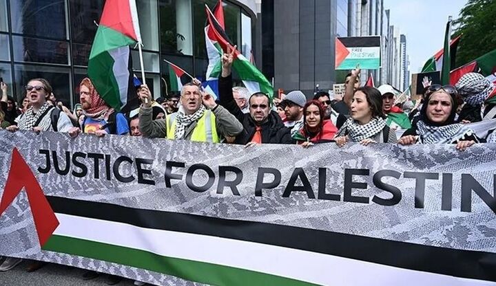 تظاهرات گسترده در بسیاری از کشورهای اروپایی در محکومیت حملات صهیونیست‌ها به غزه