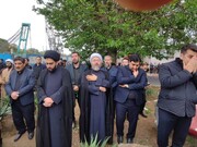 حضور رئیس ستاد کانون‌های مساجد در جمع عزاداران تبریزی