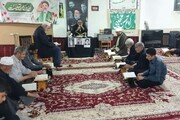 برگزاری مراسم یادبود شهید جمهور و همراهان در مساجد گلستان