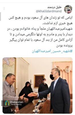 شهید امیر عبداللهیان ملجا و پناه خانوادهام بود