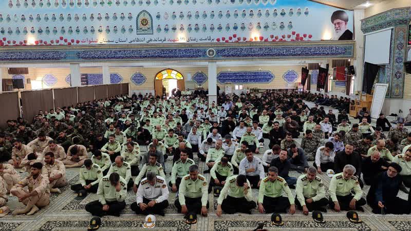 آیین بزرگداشت «شهدای خدمت» دراستان سمنان به روایت تصویر
