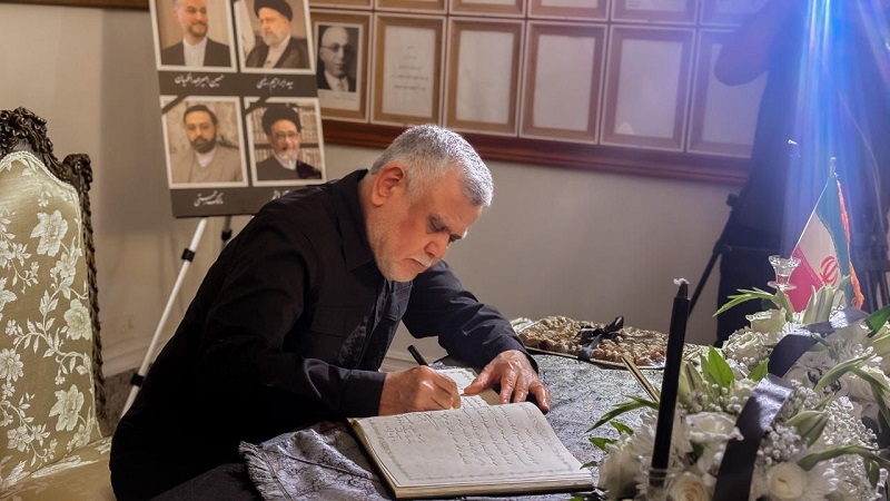 مراسم عزداری در سراسر عراق درپی شهادت «آیت الله رئیسی» و همراهانش