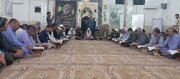 اقامه عزای شهیدجمهور در مسجد صاحب الزمان (عج) میرجاوه