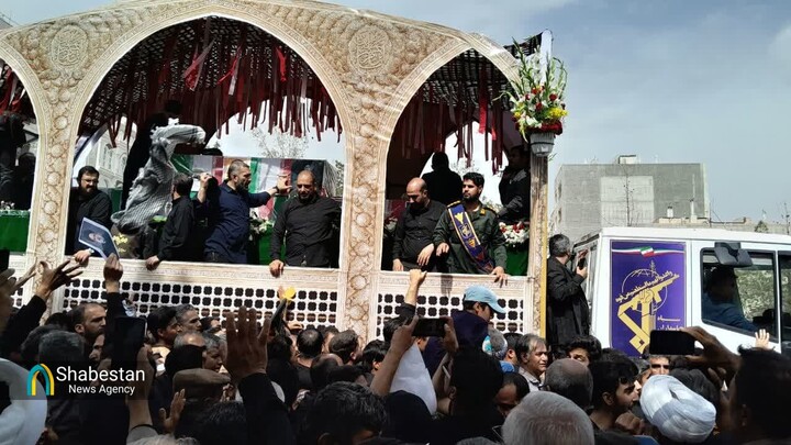 قدردانی امام جمعه بیرجند از حضور حماسی مردم در تشییع شهید جمهور