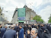 مراسم ترحیم شهید رئیسی در مسجد محله کودکی رئیس جمهور